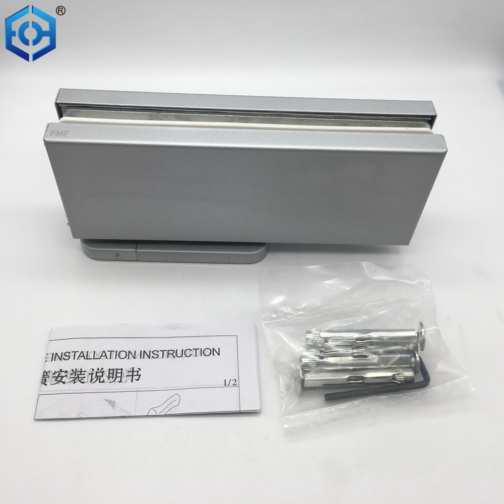Silver Stainless Steel Heavy Duty Concealed Floor Spring for Glass Doors