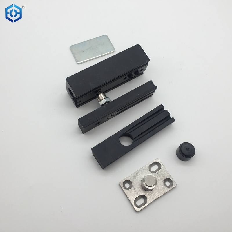Aluminum Frame Bifold Glass Door Hardware without Lower Track