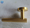 New Design Stainless Steel Gold Knurled Door Handles