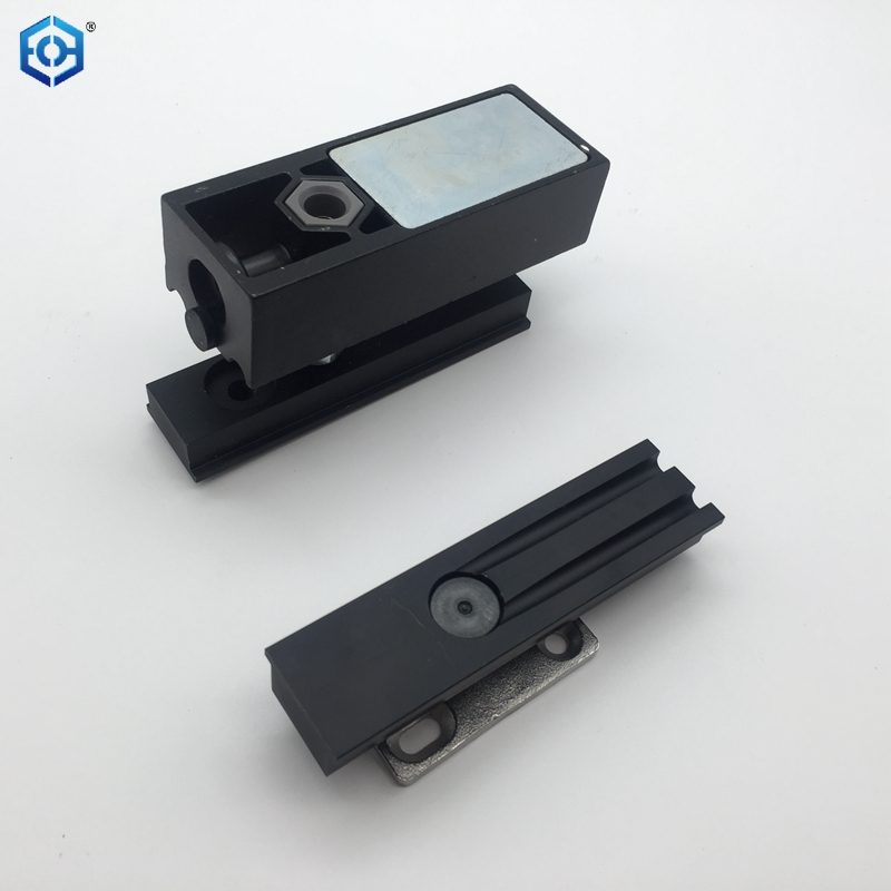 Aluminum Frame Bifold Glass Door Hardware without Lower Track