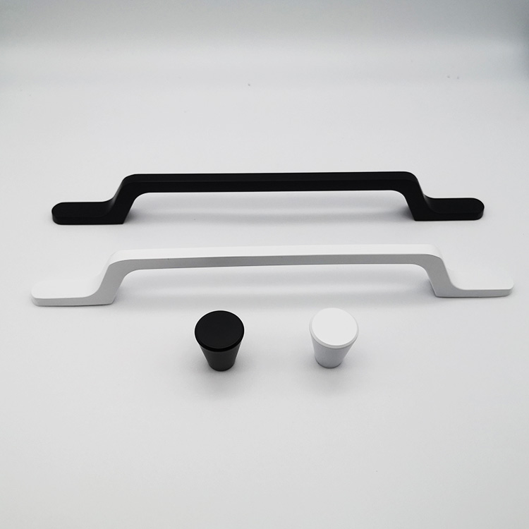 Black Or Silver Wholesale New Products Aluminium Kitchen Furniture Wood Cabinets Handles 