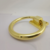 Golden Zinc Alloy Round Shaped-door Ring Pull Handle With Screws 