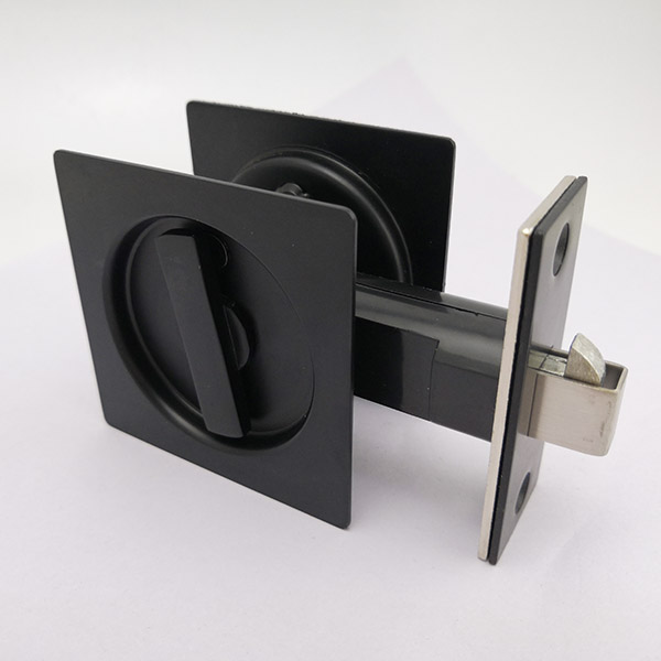 face door lock with eye scanner