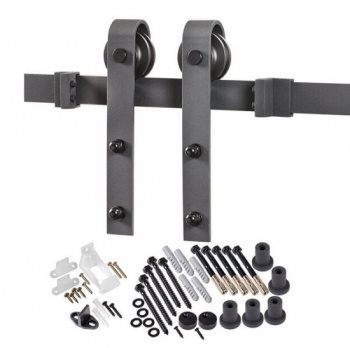 Barn door hardware installing video