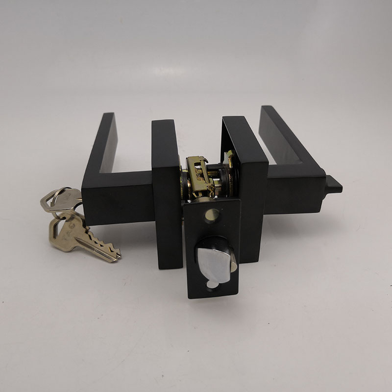 black hotel door lock