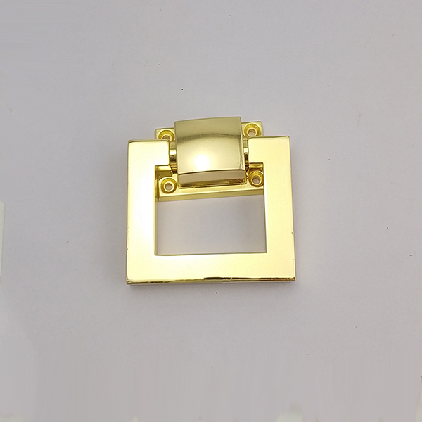 Zinc Alloy Gold Polised Door Ring Handle