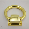 Zinc Alloy Gold Polised Vintage Round Door Ring Knocker Brass Old Knob for Cabinet 