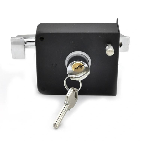 South America Wooden Door Brass Latch 120mm Case Rim Door Lock - Buy ...