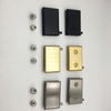Sn/golden/black Zinc Alloy Glass Pivot Door Hinge