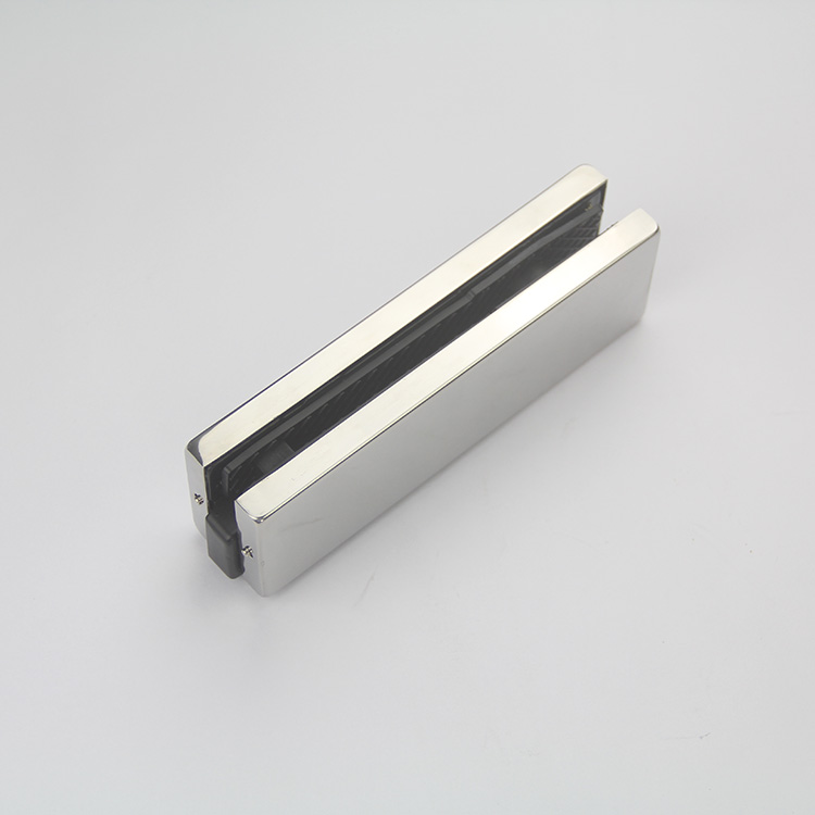 New Style Stainless Steel Mirror Bathroom Glass Door Patch Fitting