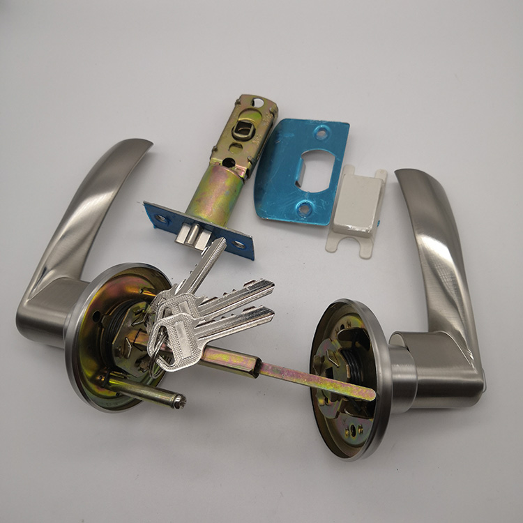 Custom Color Elegant Design Zinc Alloy Mounting Handle Door Lever Lock