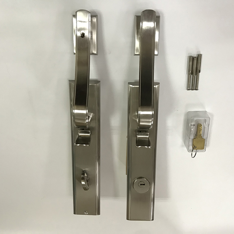 Zinc Alloy Exterior Door Entry Lock with Cylinder And Lock Body