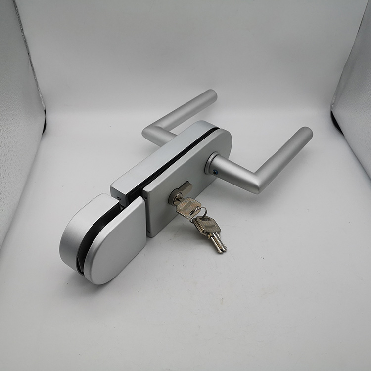 aluminium glass door lock