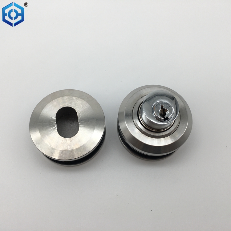 glass door push lock