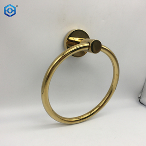 Brushed Bronze Stainless Steel Wall Mount Towel Ring