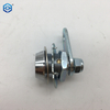 Keyed Alike Removable Key 5/8 Inch 90° Chrome Tubular Cam Lock 
