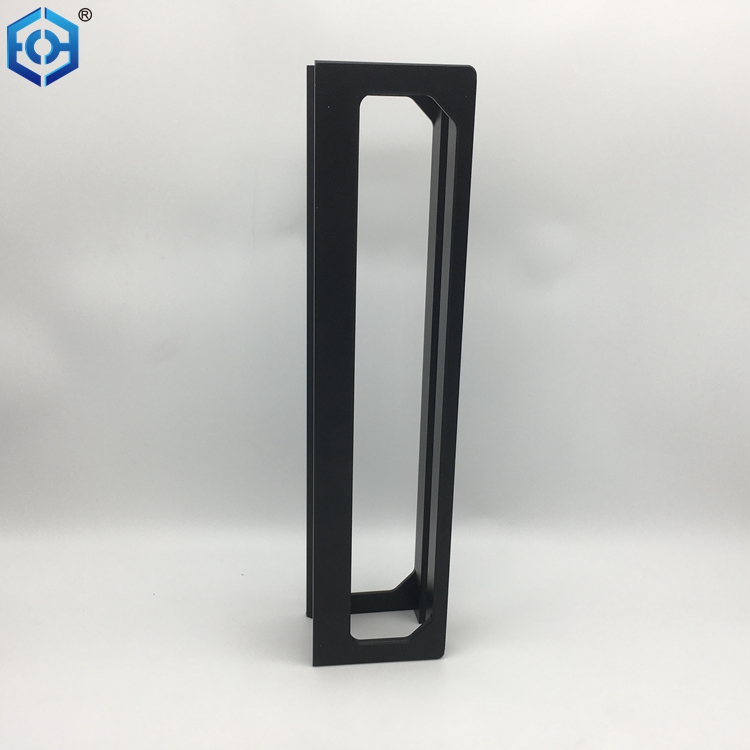Black Aluminum Patio Sliding Door Handle Lock for Aluminum Frame Door