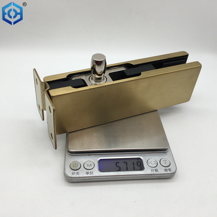 glass door top patch fitting