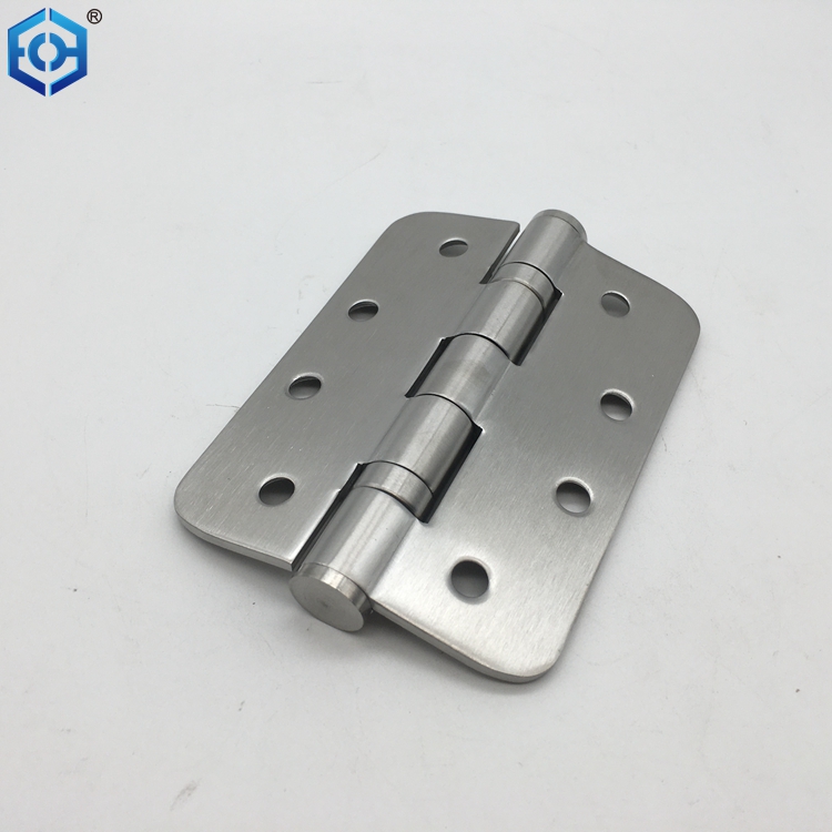 SUS304 Solid Stainless Steel Door Hinges for Heavy Door with Rounded