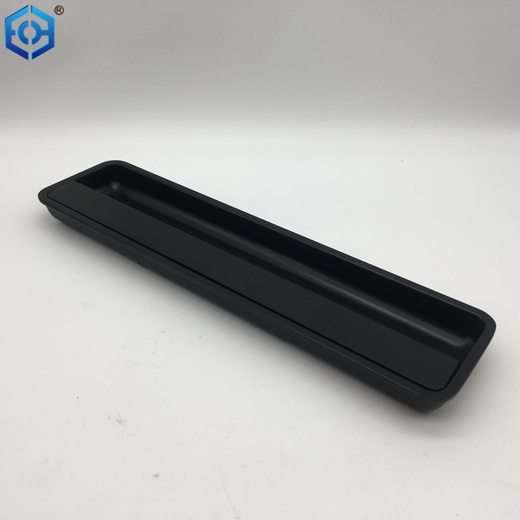 black cabinet handle