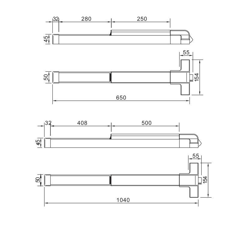 emergency exit door locks