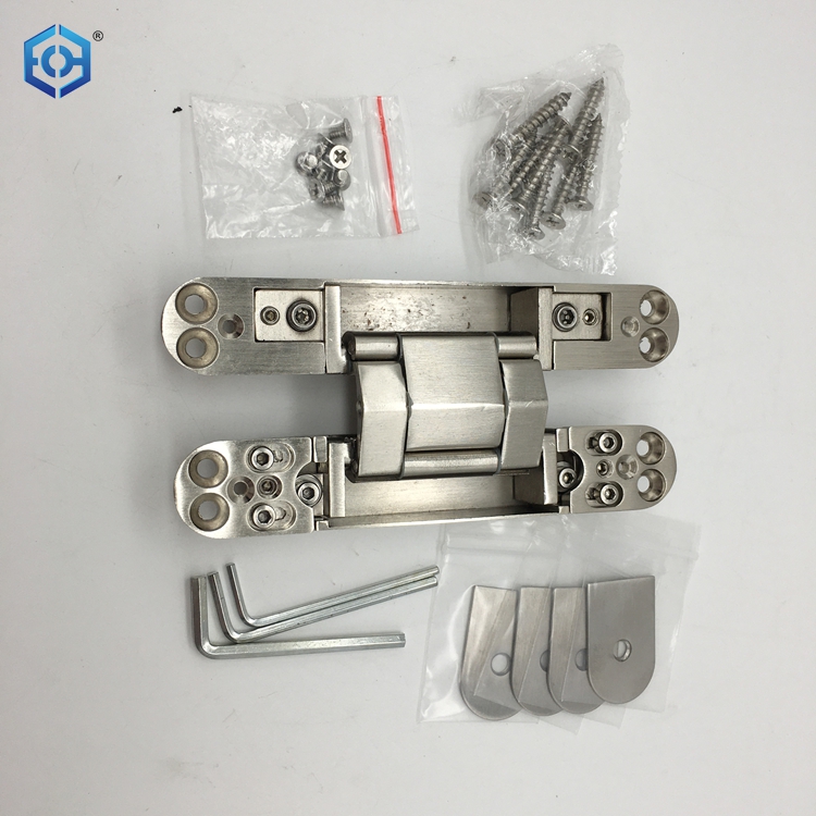 concealed hinge for partial inset door