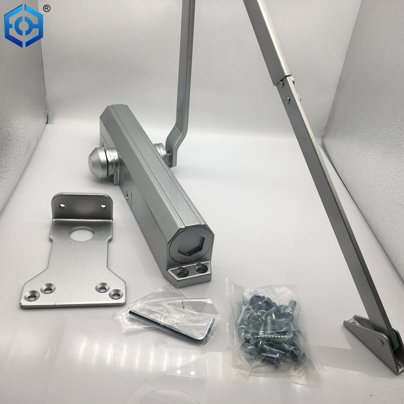 Aluminum Commercial Grade Door Closer Size 3 Spring 