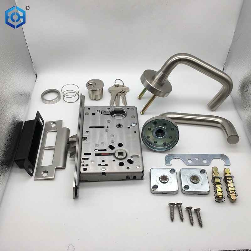 American Standard UL Fire Rated Entrance Style Heavy Duty Mortise Commercial Metal Office Door Lock