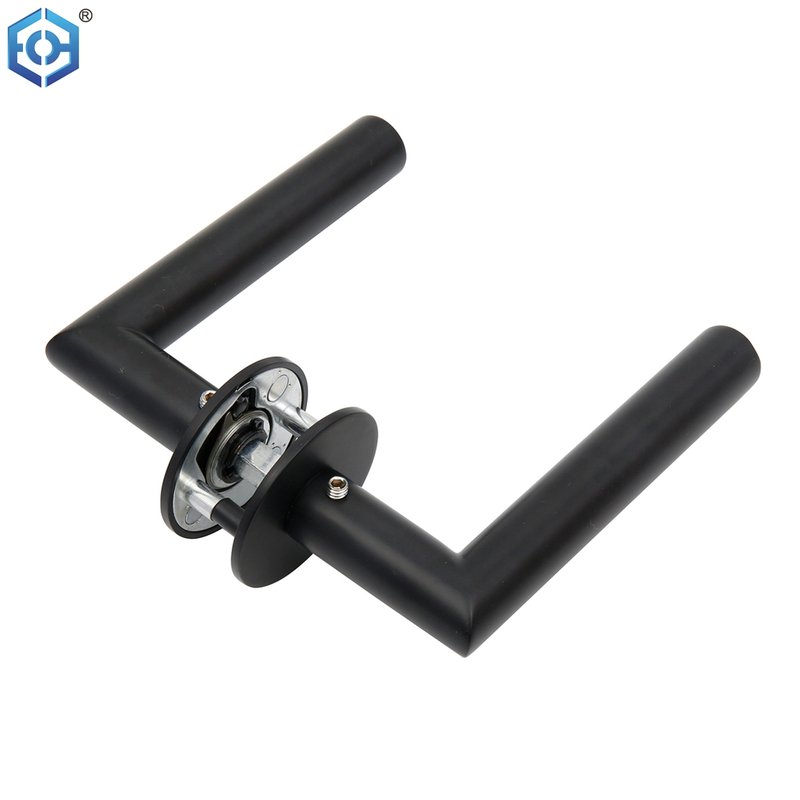 Rapid Fast Installation Conceal Screw Magnetic Stainless Steel Door Lever Handle