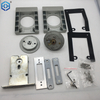 Extremely Narrow Frame Indoor Bathroom With Key Shifting Door Lock 16 Narrow Side Glass Door Lock