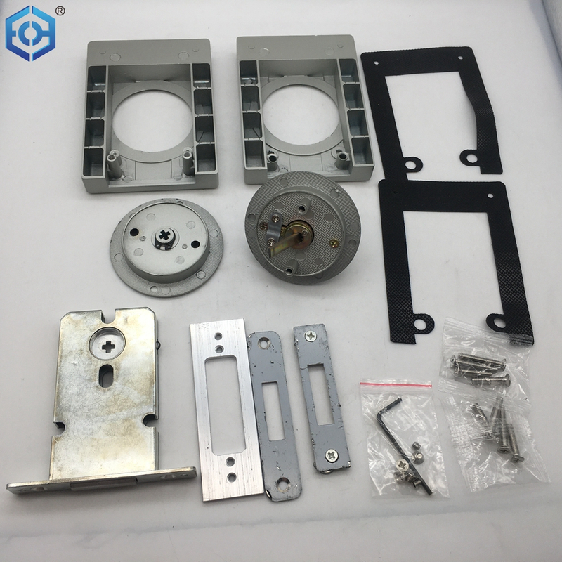 Extremely Narrow Frame Indoor Bathroom With Key Shifting Door Lock 16 Narrow Side Glass Door Lock