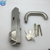 Stainless Steel Outside Trim Lock For Fire Door Panic Exit Device Panic Bar Lock Handles