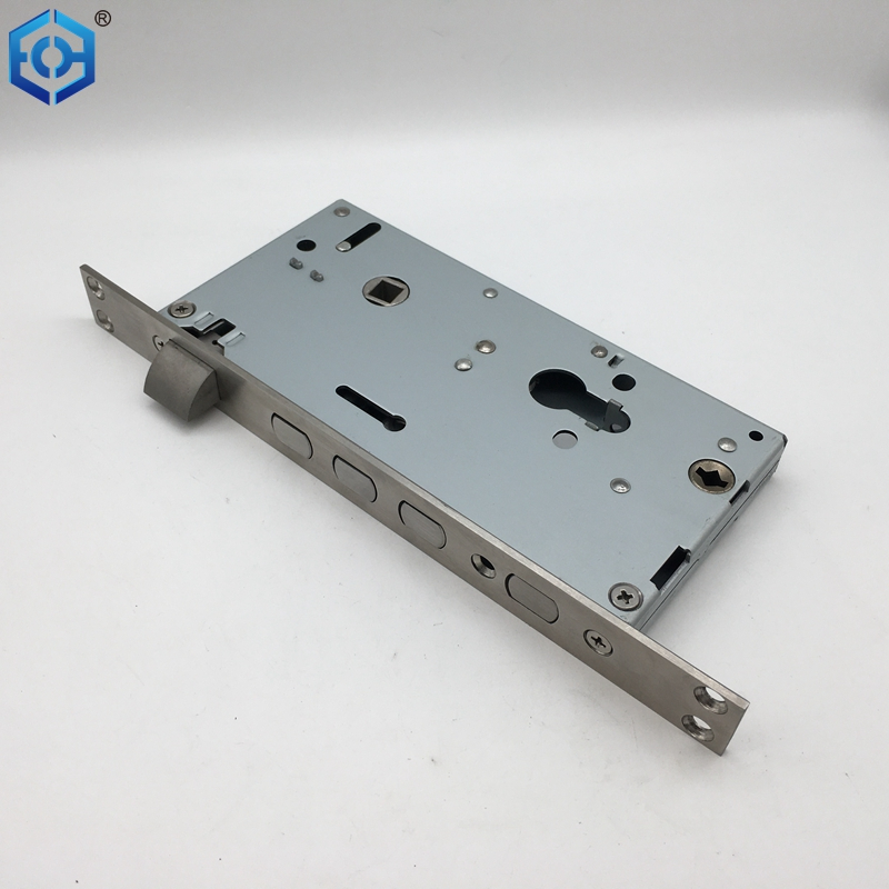 Satin Nickel Stainless Steel Exterior Entry Door Lock Sets