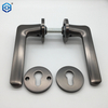 Black Easy To Install Aluminum Door Handles And Locks