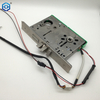 American Style Satin Nickel Stainless Steel Electrified Solenoid Mortise Lock