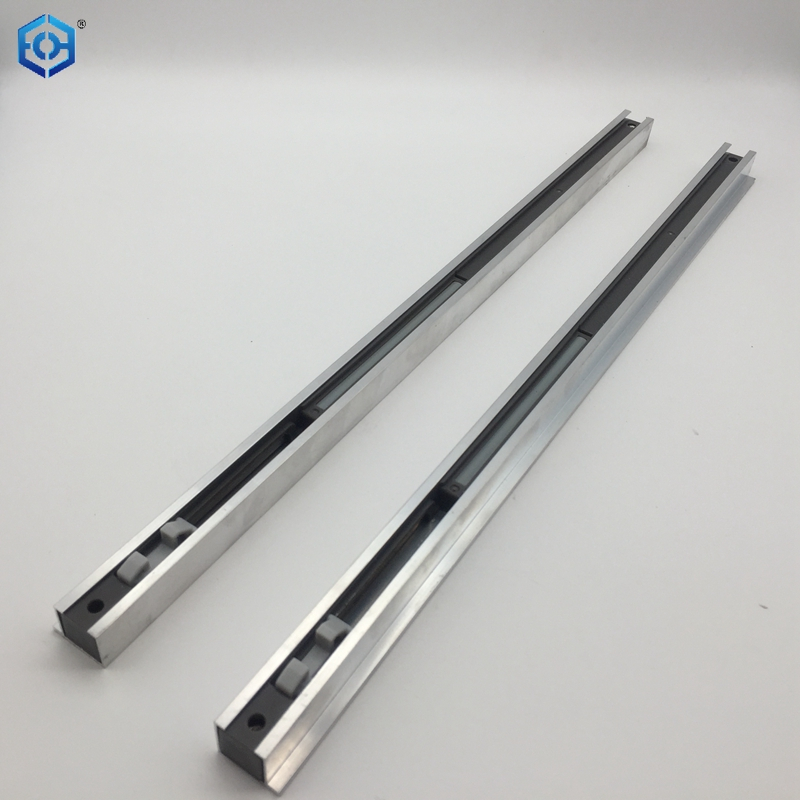 Premium Soft-Close Concealed Ghost Door Hardware Kit with Hidden Sliding Track Kit for 31-43 Inch Doors Soft Close Heavy Duty Sliding Hardware