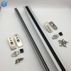 Surface Mounted Aluminum 36" Long Automatic Door Bottom Seal Under Door Seal with Double Neoprene Seal 