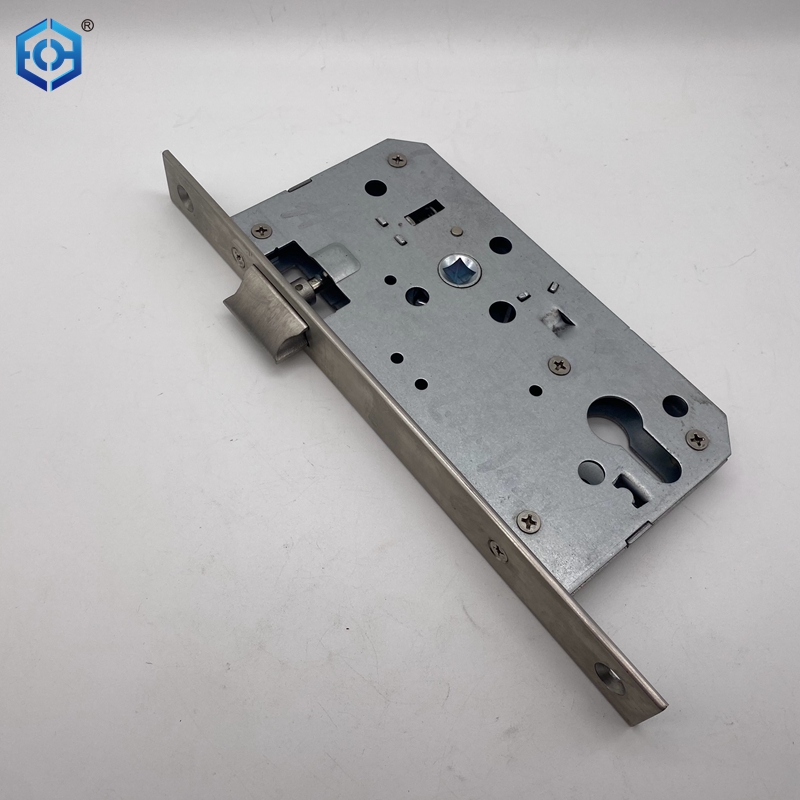 CE En 12209 Stainless Steel Fire Rated Passage Door Latch Mortise Lock