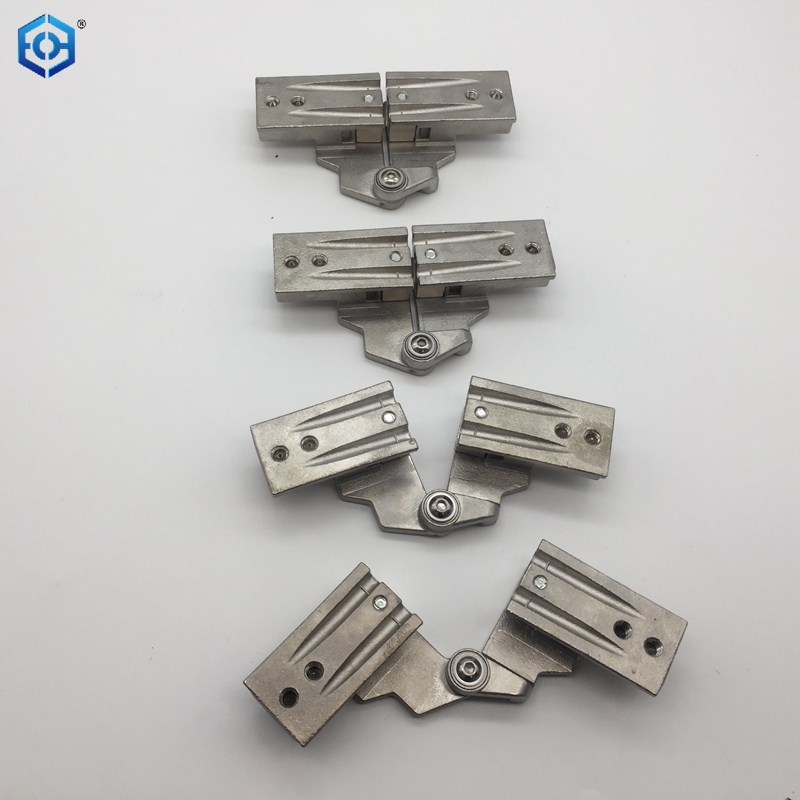 Aluminum Frame Bifold Glass Door Hardware without Lower Track