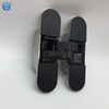 Modern Soft Close 40mm Thickness Silver Stainless Steel 2D Adjustable 180 Degree Hidden Door Hinges 