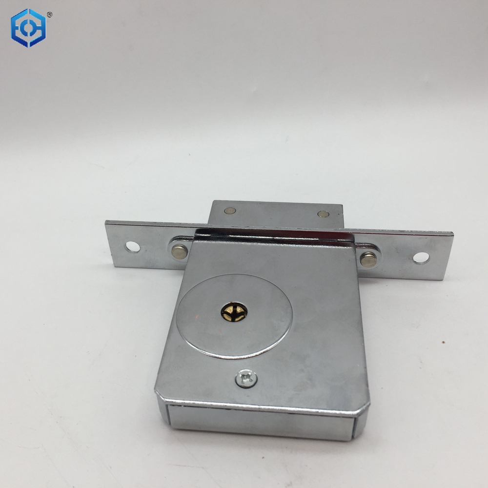 Steel Mortise Lock Cross Lock Pipe Well Lock Universal Type Gas Supply Heating And Electric Or Water Well Door Lock with Lock Cylinder