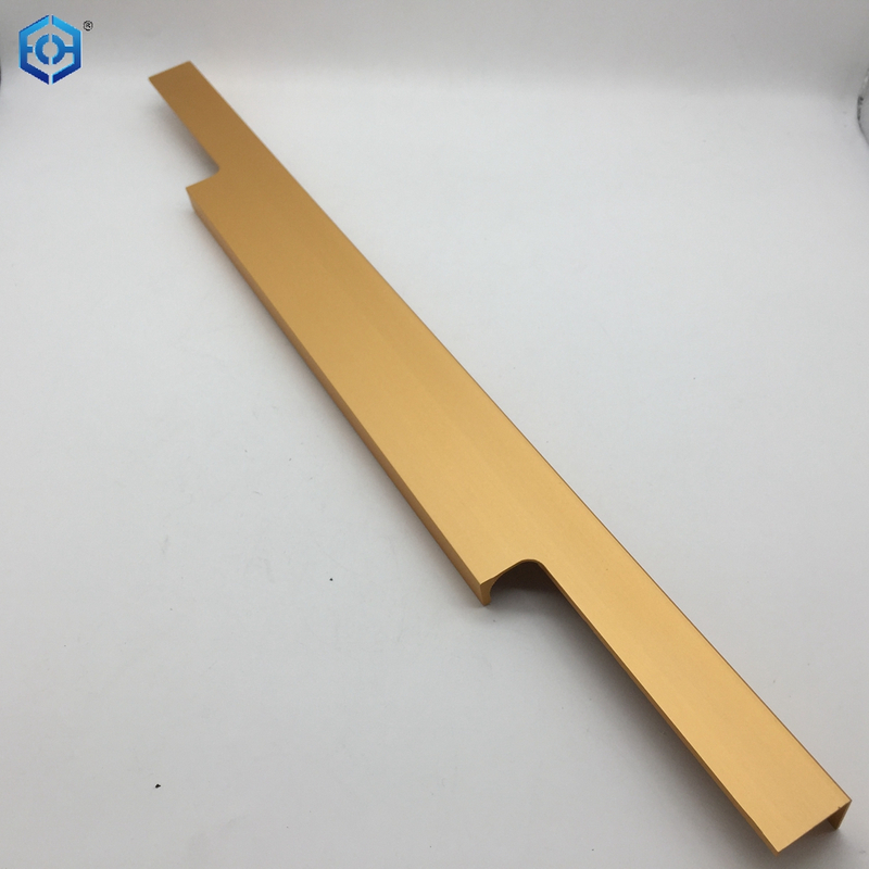 Custom Aluminium Door Knob Pull Handle Extruded Aluminum Drawer Pulls Cabinet Handle