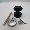 Passage Interior Door Knob Single Or Double Side Zinc Alloy Keyless Round Doorknob Lock