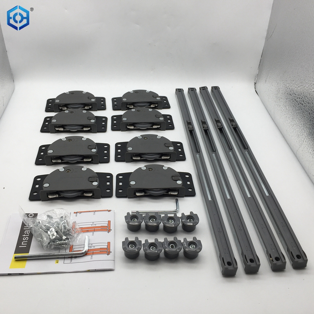 The Best Price Wardrobe Hardware Accessories Concealed Wardrobe Sliding Door Roller