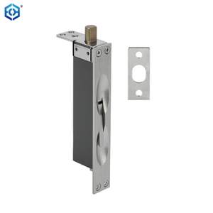 Wood Doors Satin Chrome Stainless Steel Manual Flush Bolt 