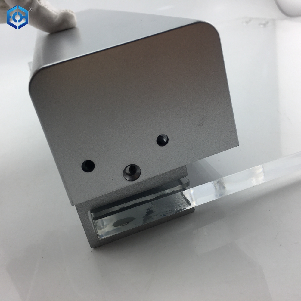 Surface Mounted Aluminum Alloy Commercial Door Closer Arm Bracket for Glass Doors