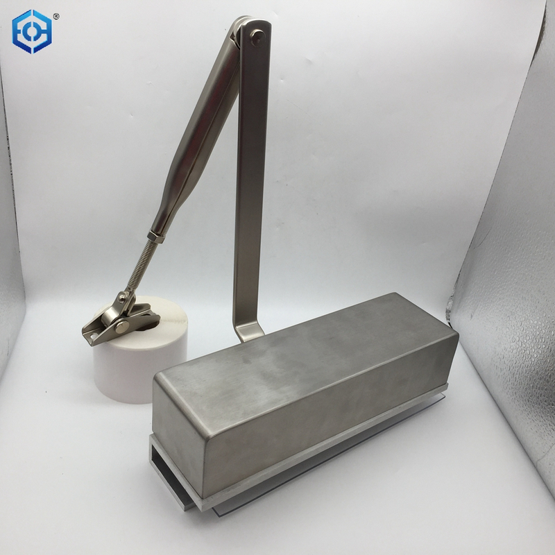Stainless Steel Hydraulic Double Cylinder Glass Door Hinge Floor Spring Door Closer