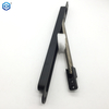 Black Aluminum Alloy Door Loop for Mortise Mounting Access Control Wire Protect