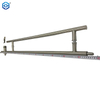 Brushed Stainless Steel 52-7/8" Designer Locking Ladder Pull Handle 