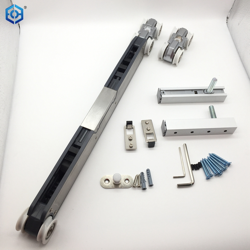 Soft Closing Heavy Duty Premium Sliding Door Roller Kit for 100-150kg Wooden Door